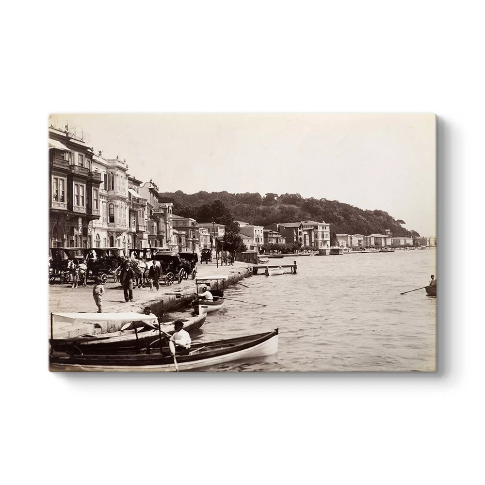 Büyükdere Sahil - Sarıyer Tablosu - Model 1